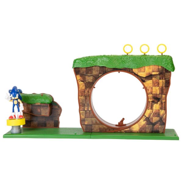 Set de joaca Ariciul Sonic Green Hill Zone - poza 1