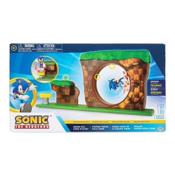 Set de joaca Ariciul Sonic Green Hill Zone - poza 2