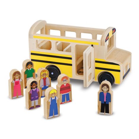 Set de joaca Autobuz cu pasageri - Melissa & Doug - poza 1