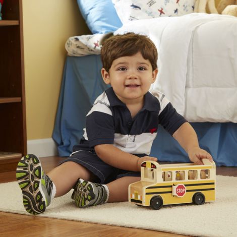 Set de joaca Autobuz cu pasageri - Melissa & Doug - poza 2