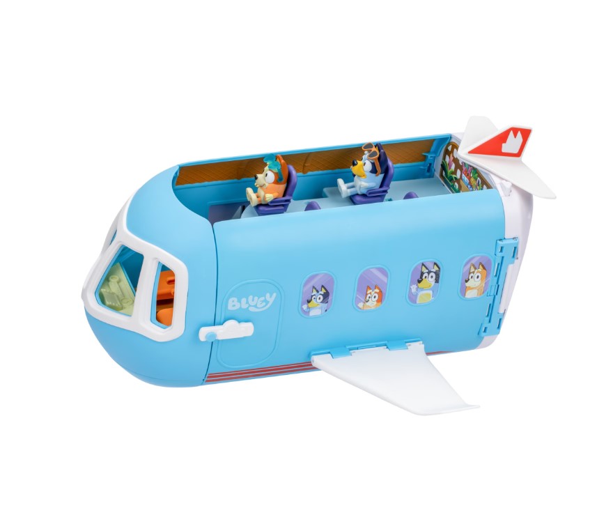 Set de joaca avion cu figurine Bluey - poza 1