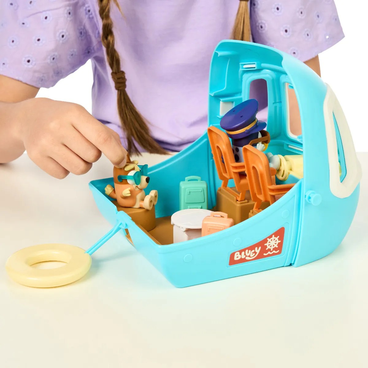 Set de joaca avion cu figurine Bluey - poza 2