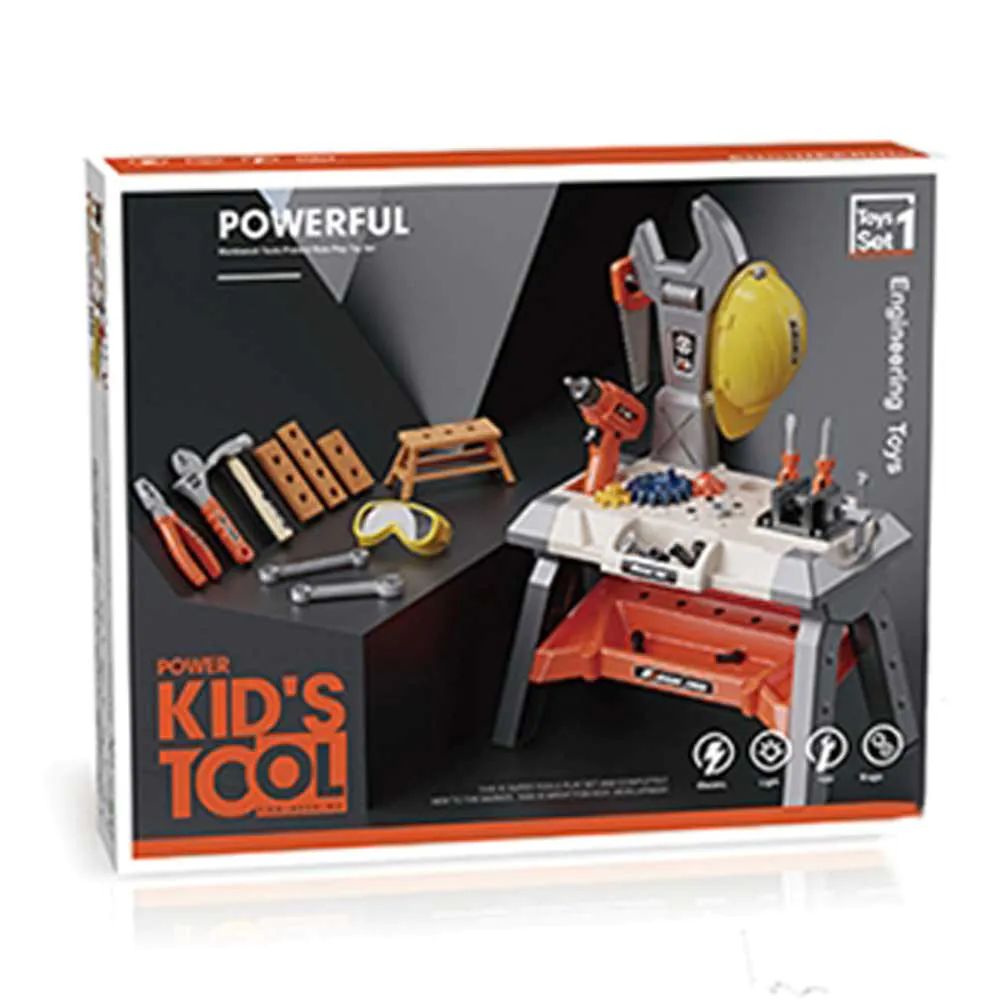 Set de joaca banc de lucru cu 63 unelte Ocie OTE0662794 - poza 3