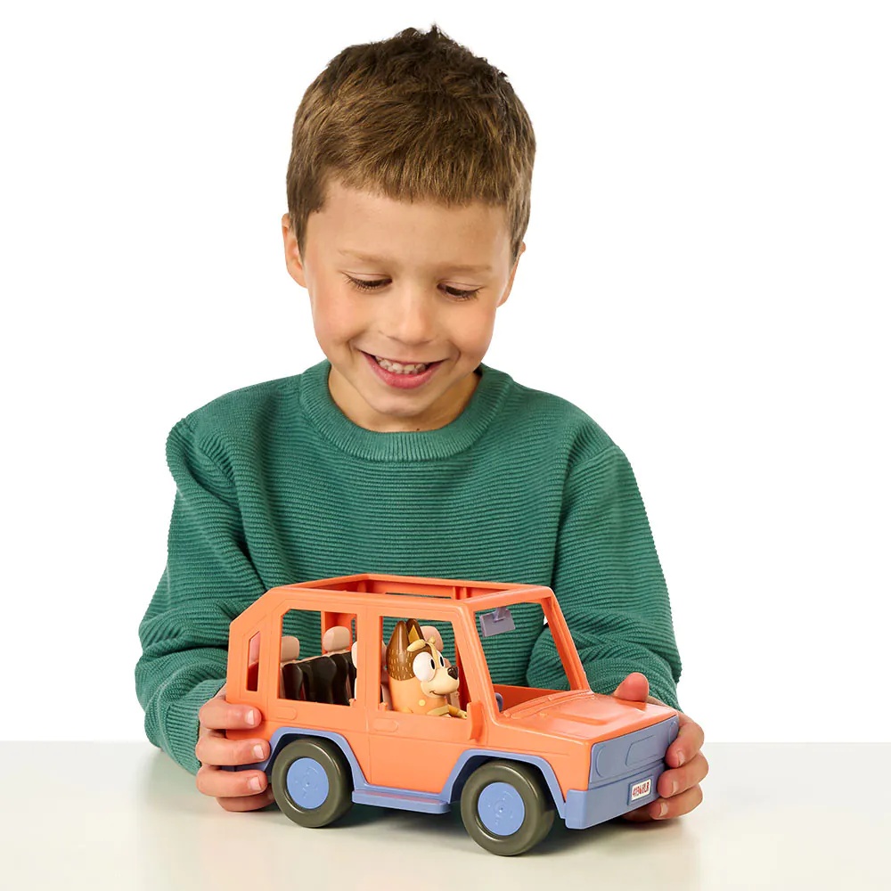 Set de joaca Bluey Jeep-ul de familie pentru excursii - poza 3