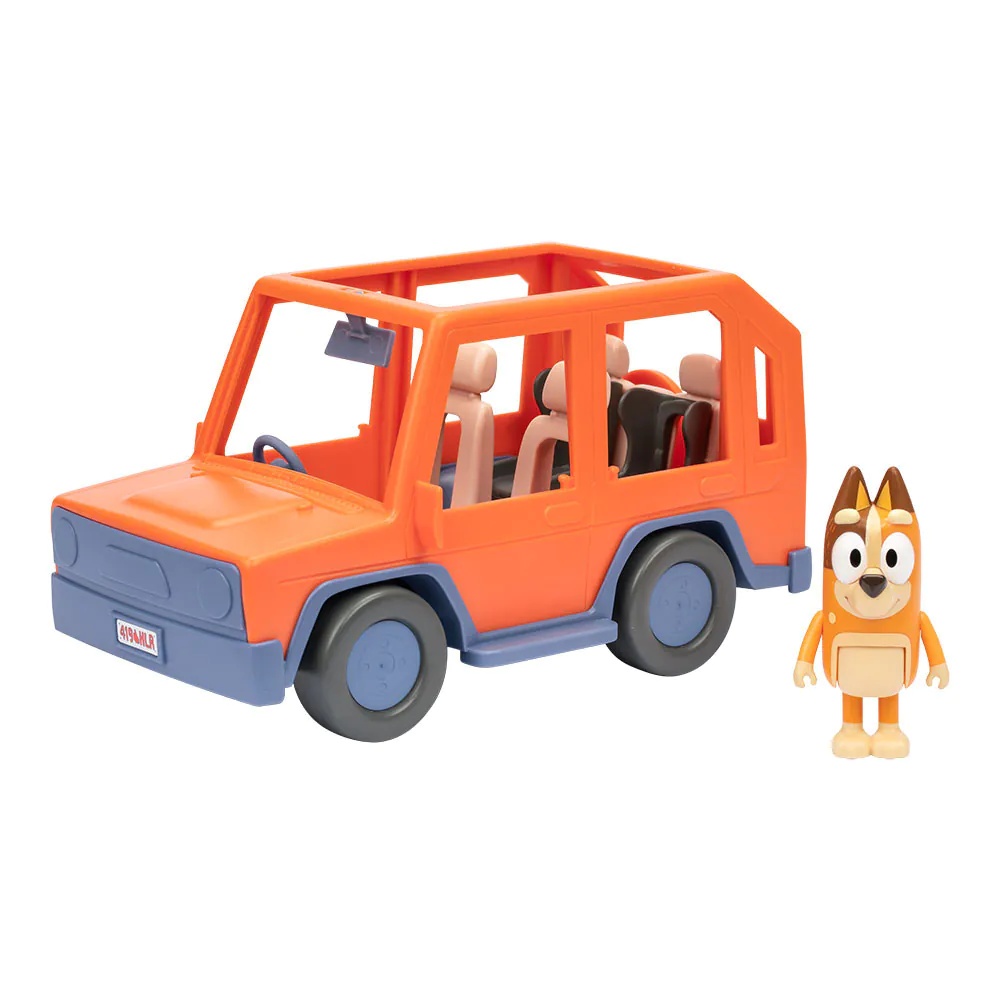 Set de joaca Bluey Jeep-ul de familie pentru excursii - poza 4