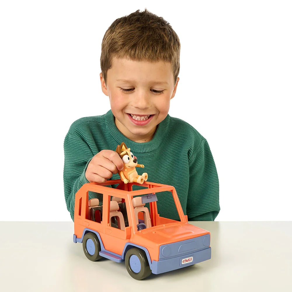 Set de joaca Bluey Jeep-ul de familie pentru excursii - poza 5