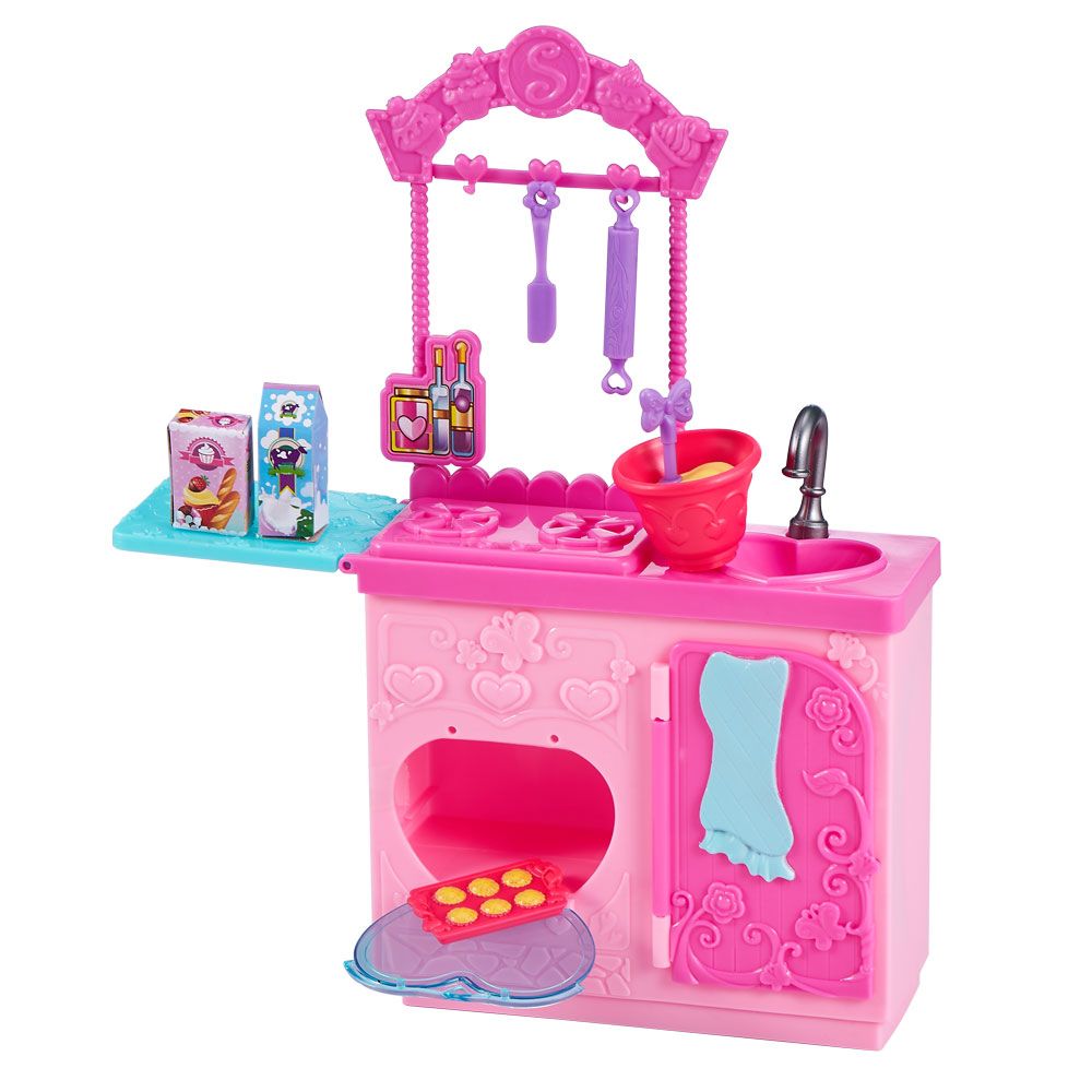 Set de joaca bucatarie cu papusa Sparkle Girlz - poza 4