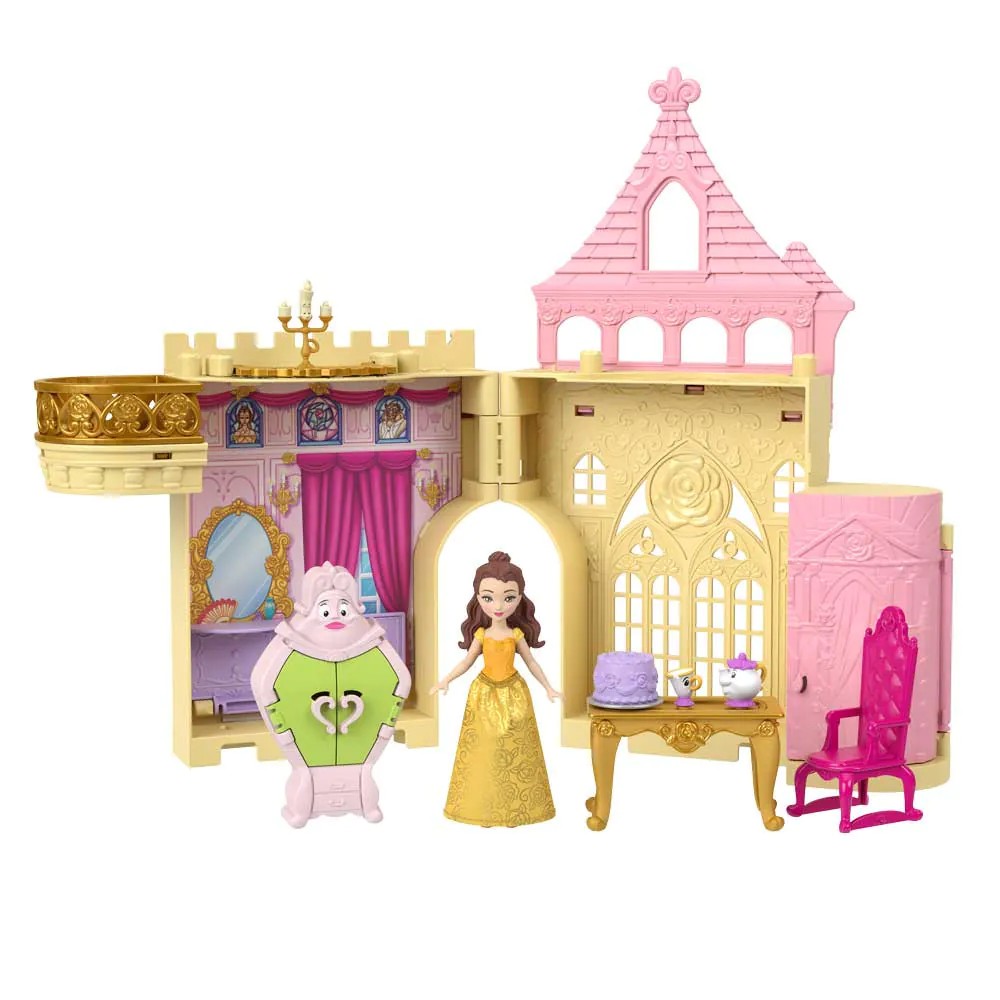 Set de joaca Castelul Printesei Belle cu papusa Belle - poza 1