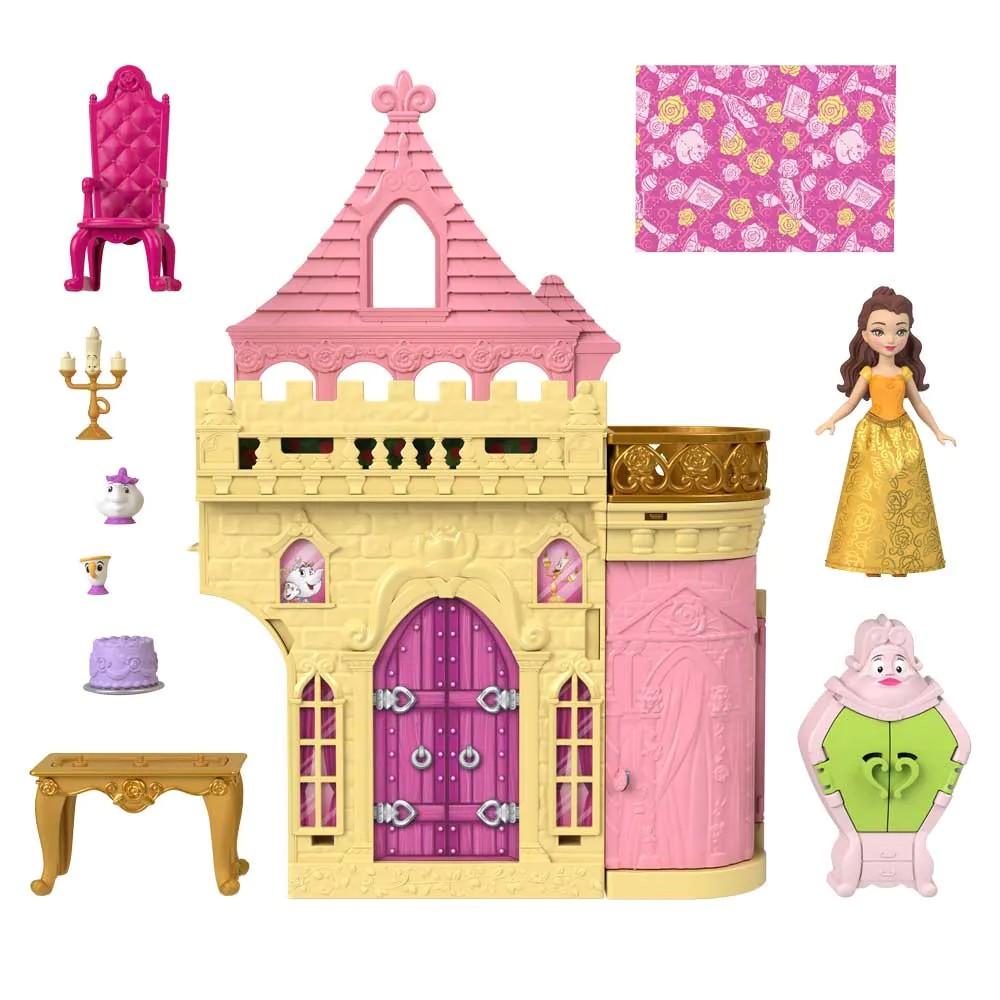 Set de joaca Castelul Printesei Belle cu papusa Belle - poza 3