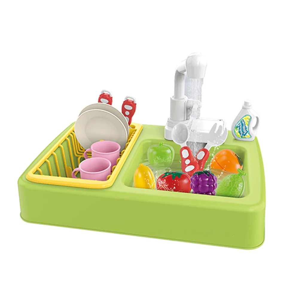 Set de joaca chiuveta cu vase si apa curenta - poza 1