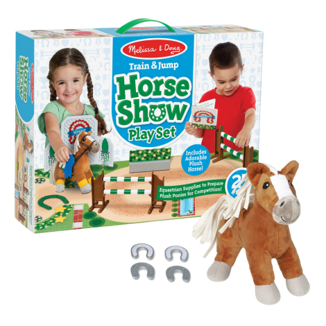 Set de joaca Concursul de Echitatie - Melissa & Doug - poza 1