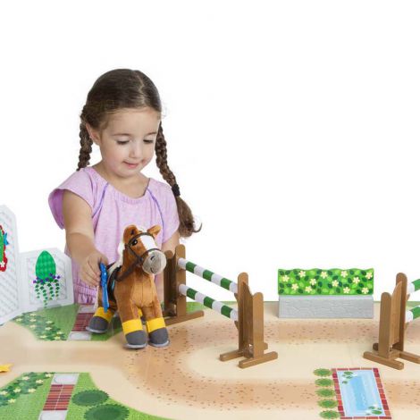 Set de joaca Concursul de Echitatie - Melissa & Doug - poza 3