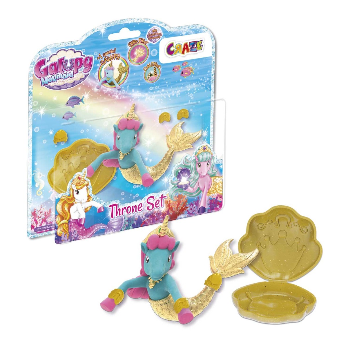 Set de joaca Craze Galupy Mermaid Throne - poza 2