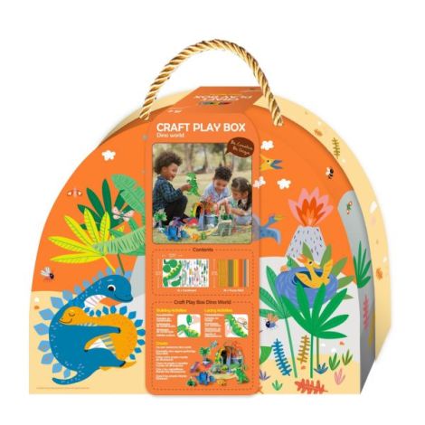 Set de joaca creativa DIY, portabil - Lumea Dinozaurilor - poza 3
