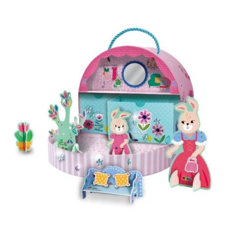 Set de joaca creativa si libera, portabil - Casa Domnisoarei Iepuras - poza 2