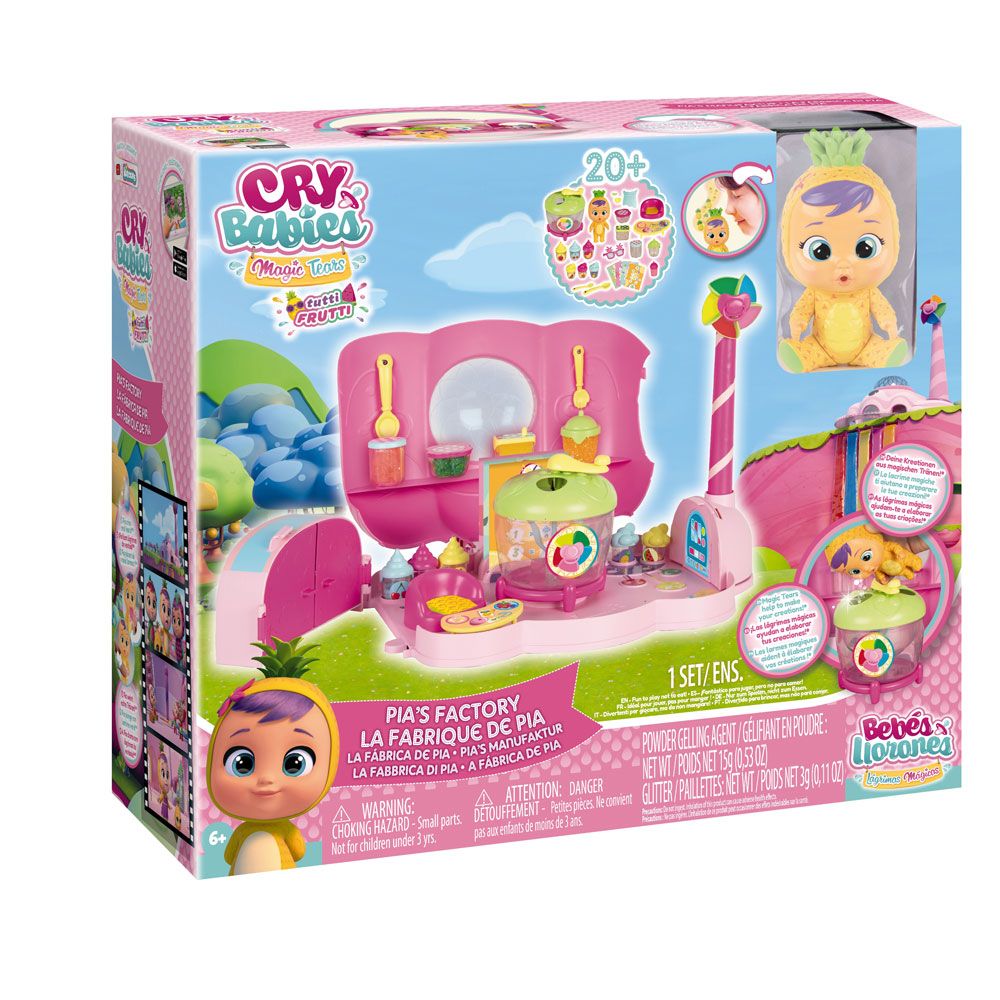 Set de joaca Cry Babies Tutti Frutti fabrica lui Pia - poza 2