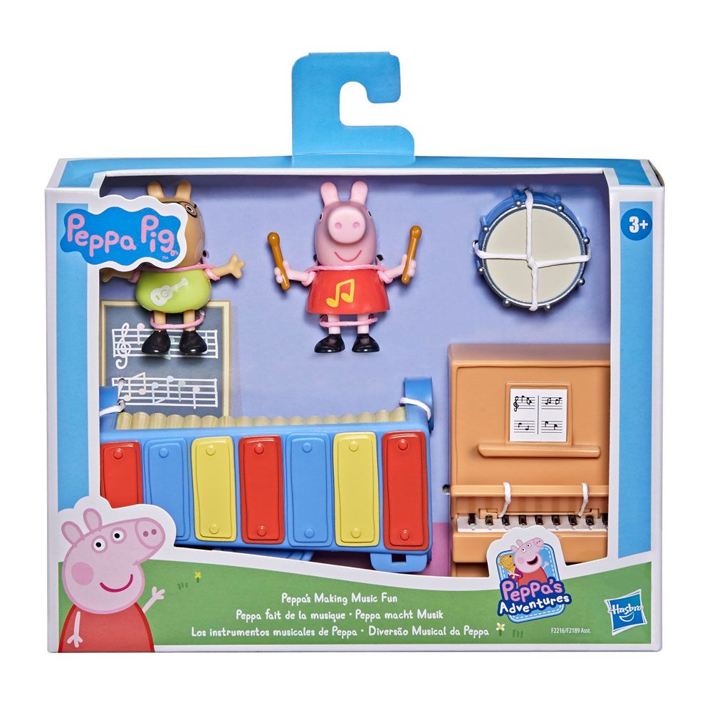 Set de joaca cu 2 figurine Hasbro Peppa Pig - poza 2