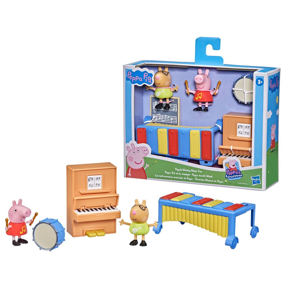 Set de joaca cu 2 figurine Hasbro Peppa Pig - poza 3