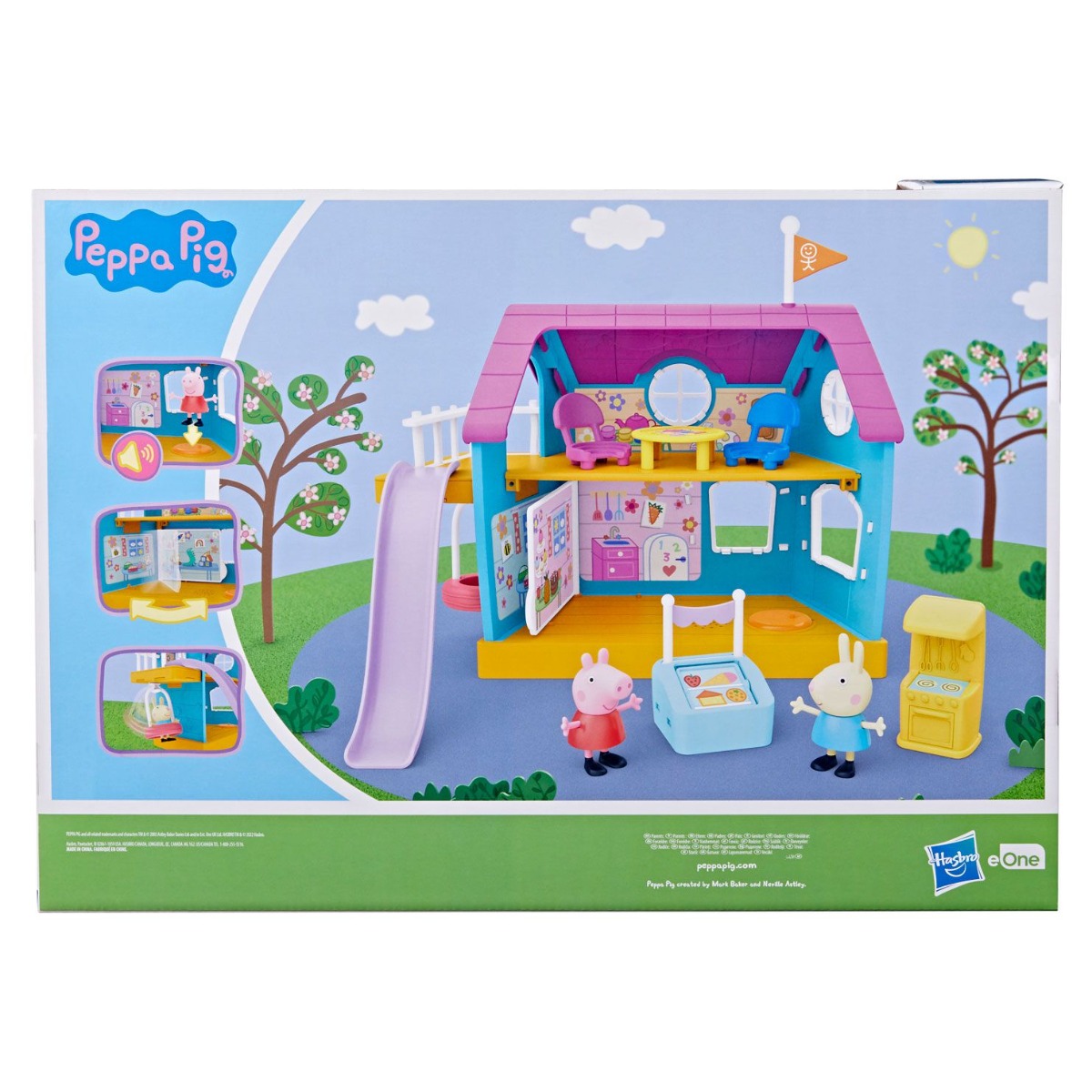 Set de joaca cu 2 figurine Hasbro Peppa Pig Clubhouse - poza 4