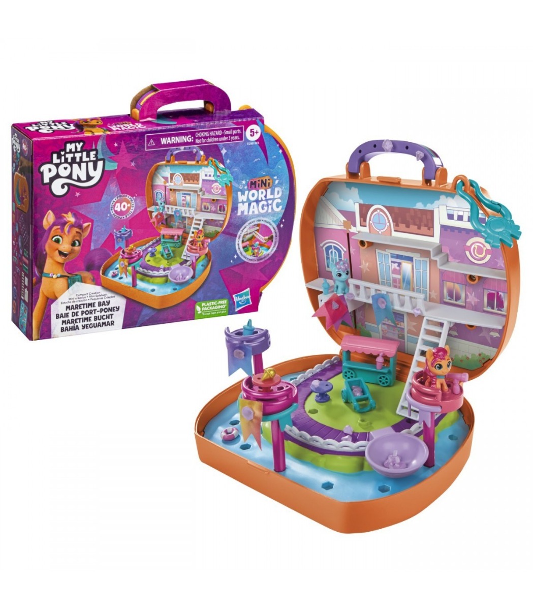 Set de joaca cu 40 de accesorii Hasbro My Little Pony Lumea Magica a Poneilor - poza 2