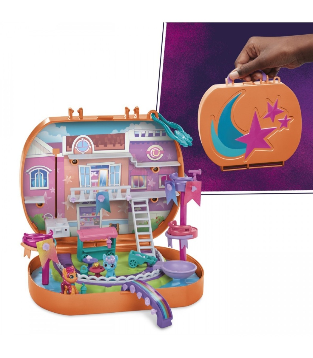 Set de joaca cu 40 de accesorii Hasbro My Little Pony Lumea Magica a Poneilor - poza 3