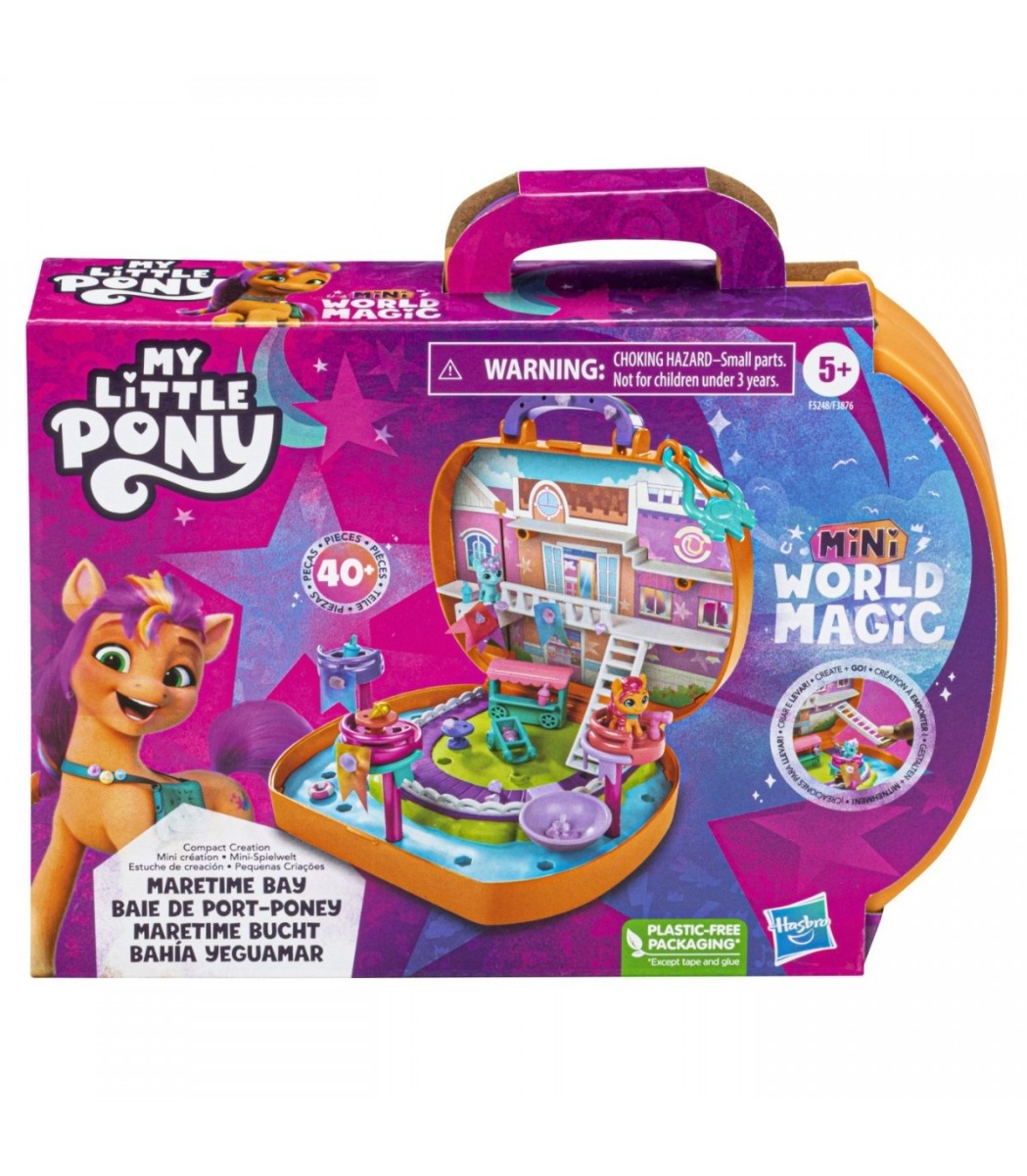 Set de joaca cu 40 de accesorii Hasbro My Little Pony Lumea Magica a Poneilor - poza 5