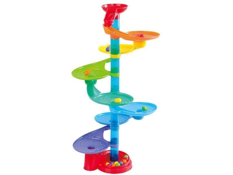 Set de joaca cu bile Play Go Swirly Run 31 piese - poza 1