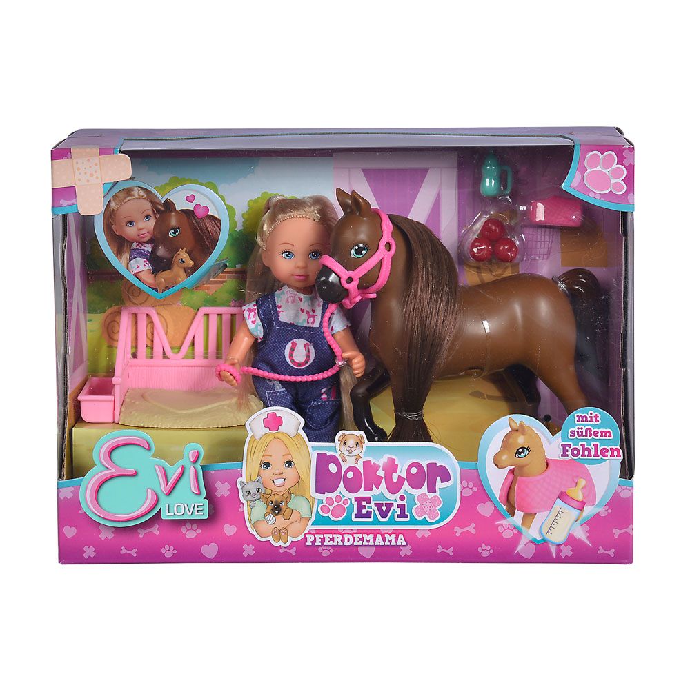 Set de joaca cu calut Doctor Evi Love - poza 2