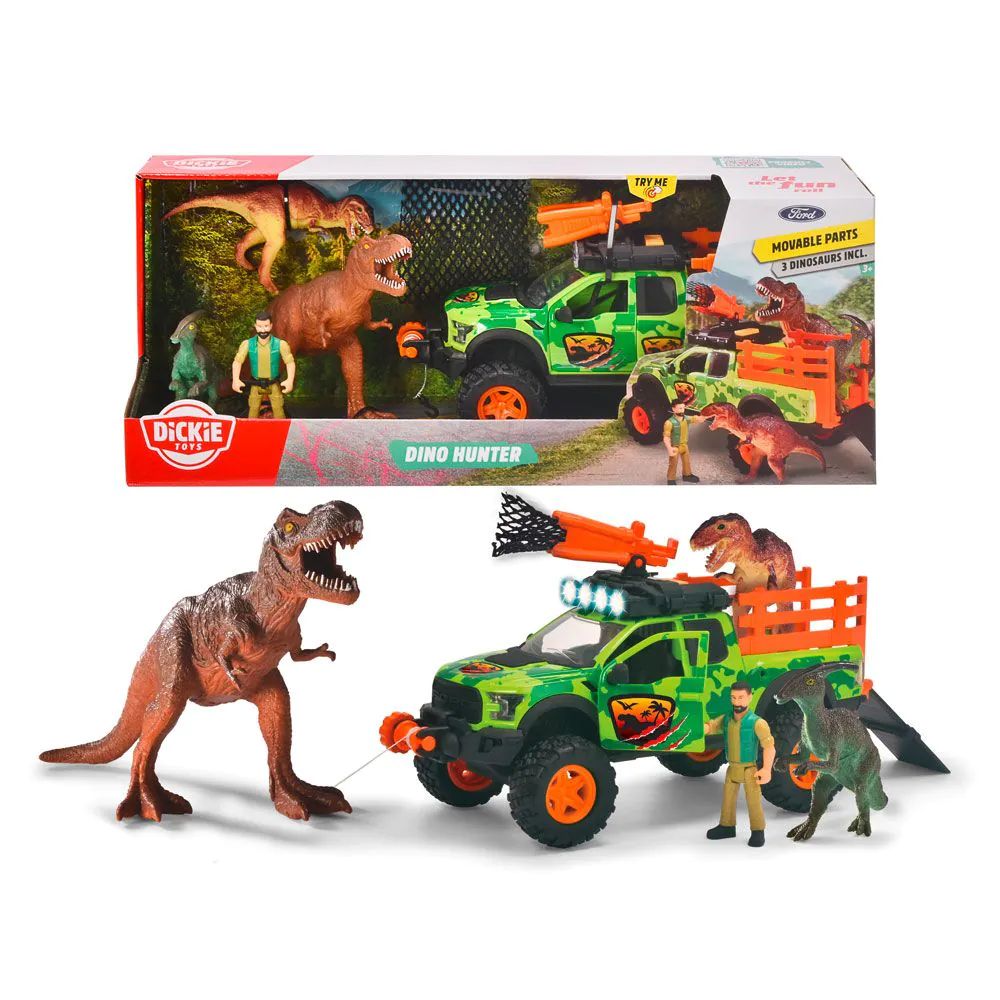 Set de joaca cu Dinozauri Dickie Dino Hunter - poza 2