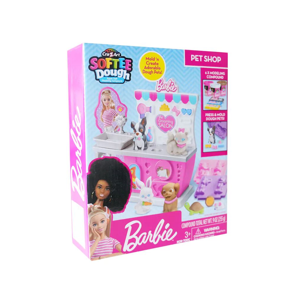 Set de joaca cu plastilina CrazArt Barbie Pet Shop - poza 1