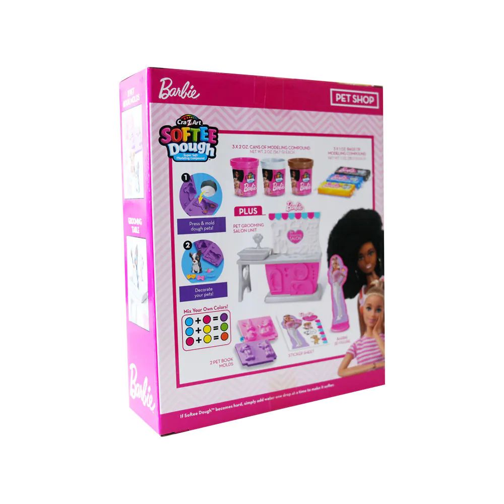 Set de joaca cu plastilina CrazArt Barbie Pet Shop - poza 2