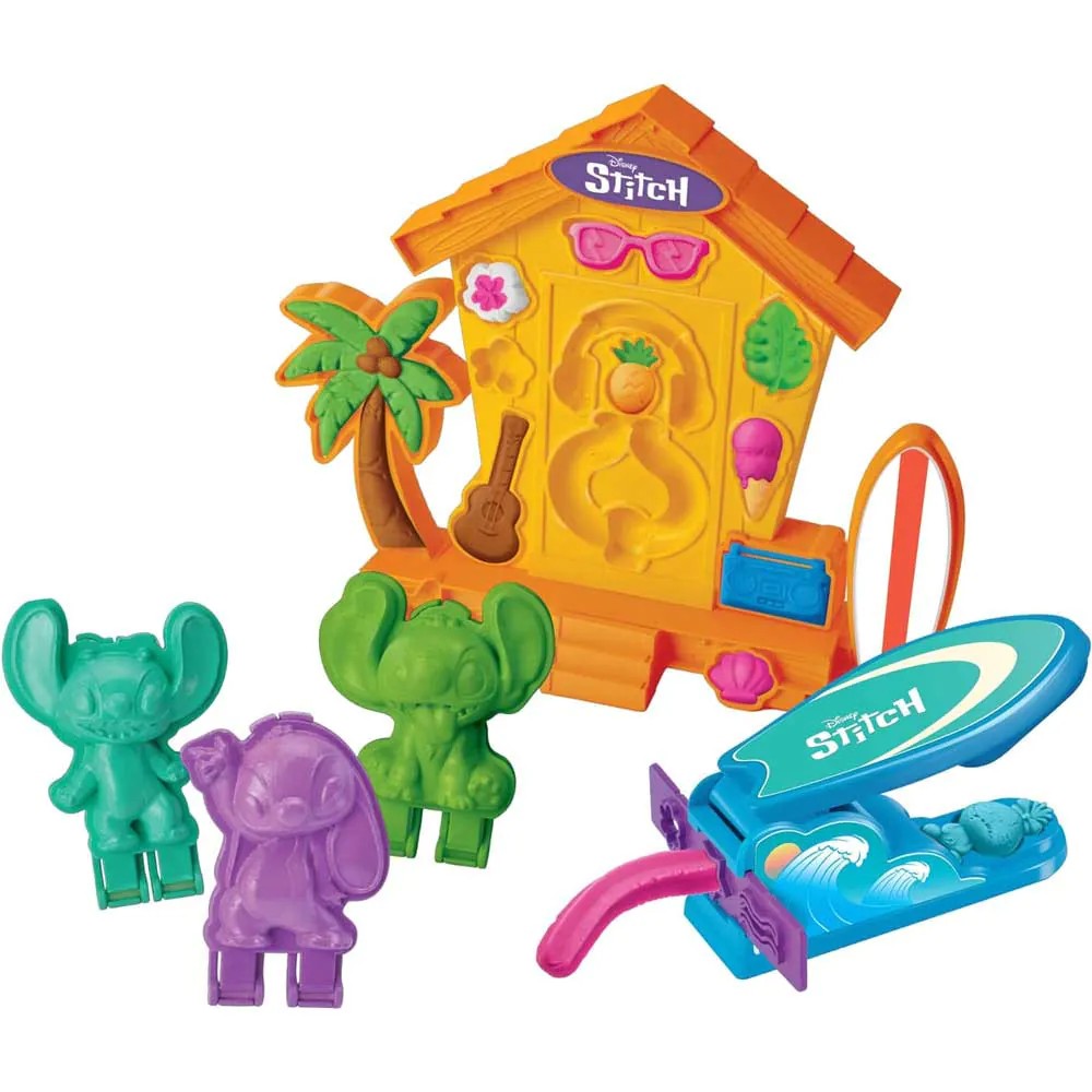 Set de joaca cu plastilina CraZArt Stitch Softee Dough - poza 1