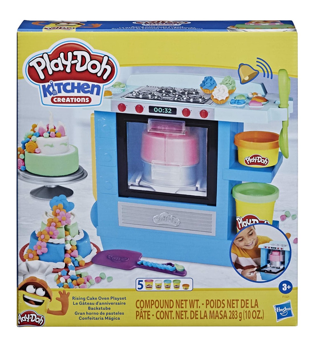 Set de joaca cu plastilina Play Doh Kitchen Creations Cuptorul Magic - poza 3