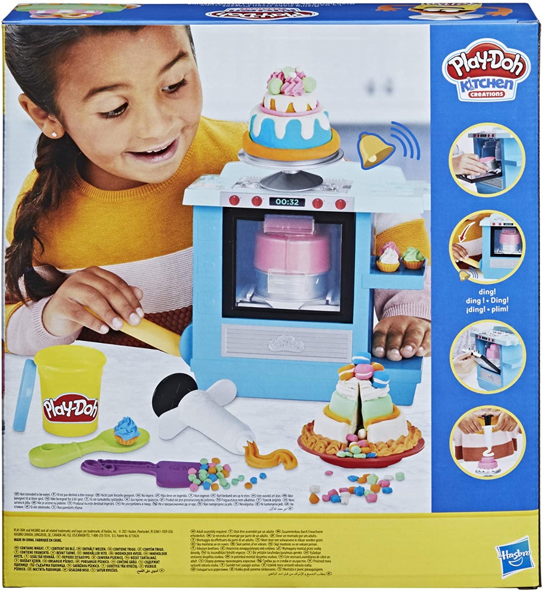 Set de joaca cu plastilina Play Doh Kitchen Creations Cuptorul Magic - poza 4