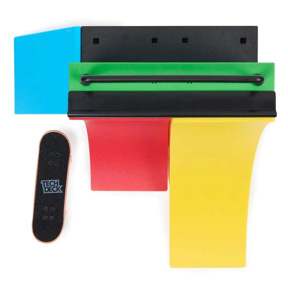 Set de joaca cu rampa si mini skateboard Tech Deck XConnect Competition Wall - poza 5