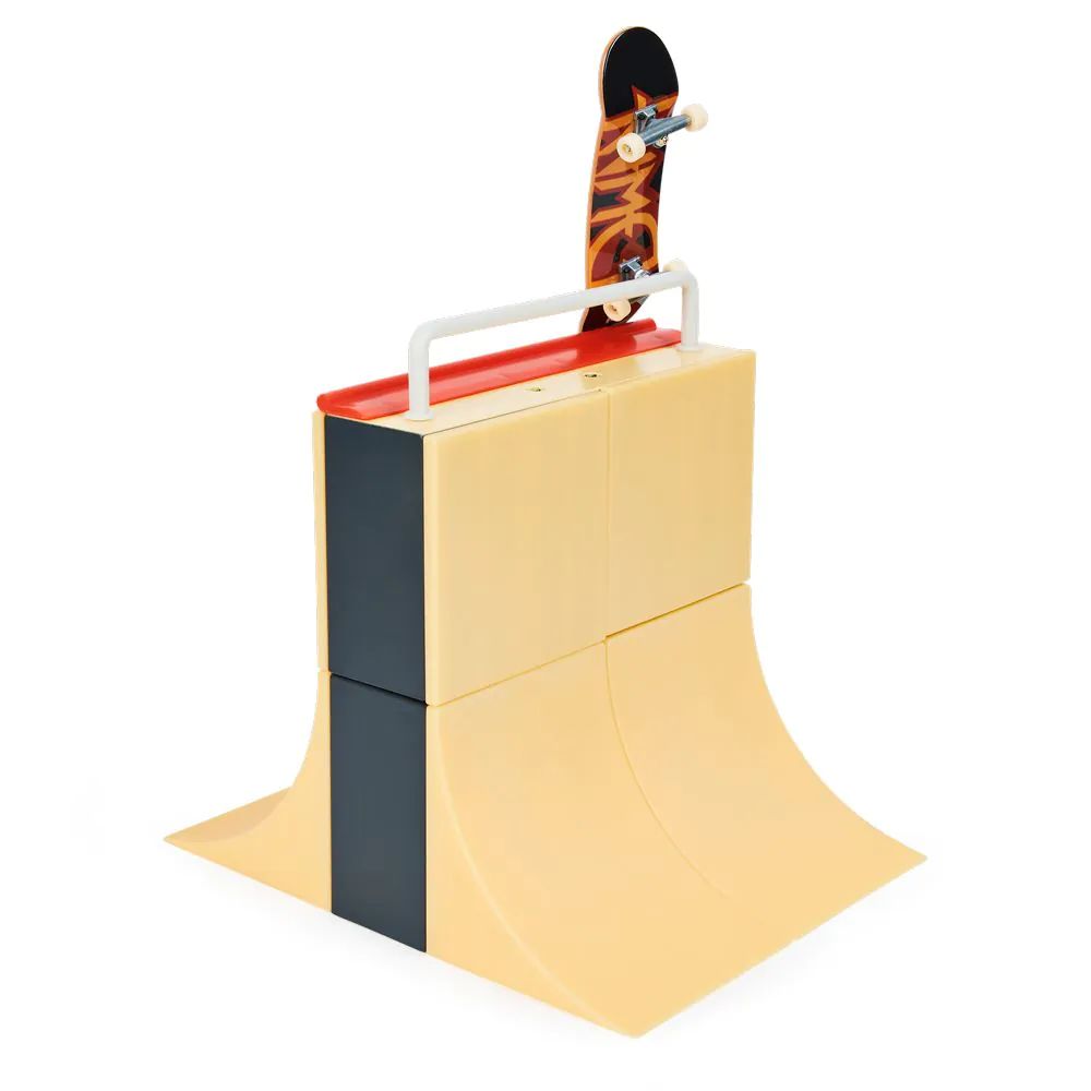 Set de joaca cu rampa si mini skateboard Tech Deck Xconnect Vertical - poza 5