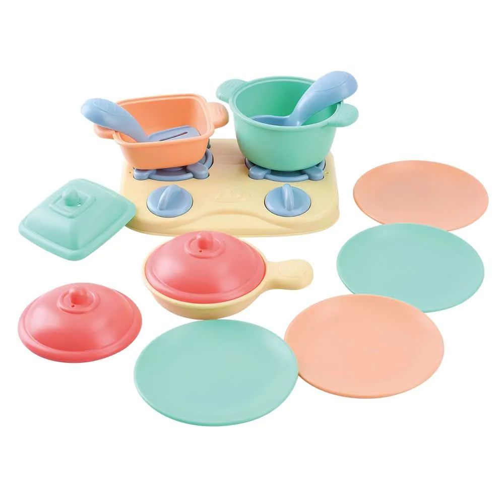 Set de joaca cu ustensile de bucatarie 13 piese - poza 1