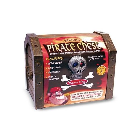 Set de joaca Cufarul piratilor Melissa and Doug - poza 1