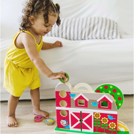 Set de joaca din lemn Acrobatii la Ferma colectia GO TOTs - poza 3