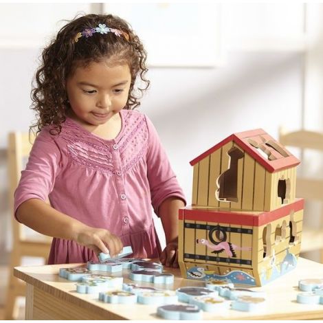 Set de joaca din lemn Arca lui Noe Melissa and Doug - poza 4