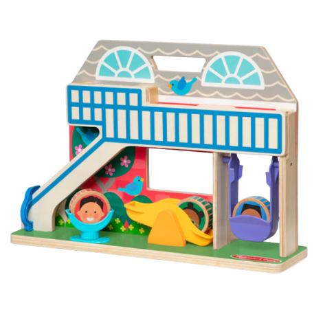 Set de joaca din lemn cu accesorii Scoala Rostogol GO TOTs - poza 1