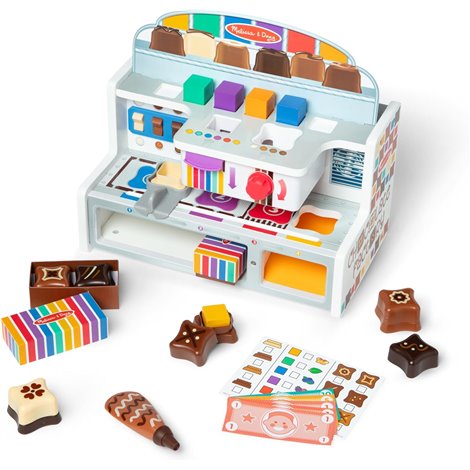Set de joaca din lemn Fabrica de ciocolata - poza 1