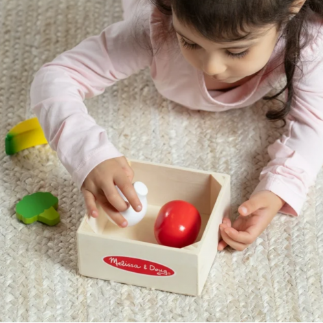 Set de joaca din lemn pentru jocuri de rol Fructe si legume - poza 5