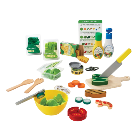 Set de joaca din lemn Salate delicioase Melissa and Doug 9310 - poza 1