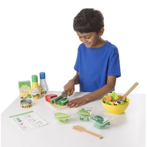 Set de joaca din lemn Salate delicioase Melissa and Doug 9310 - poza 4