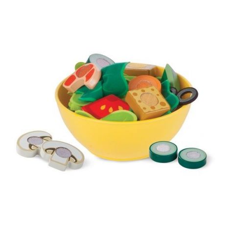 Set de joaca din lemn Salate delicioase Melissa and Doug 9310 - poza 5