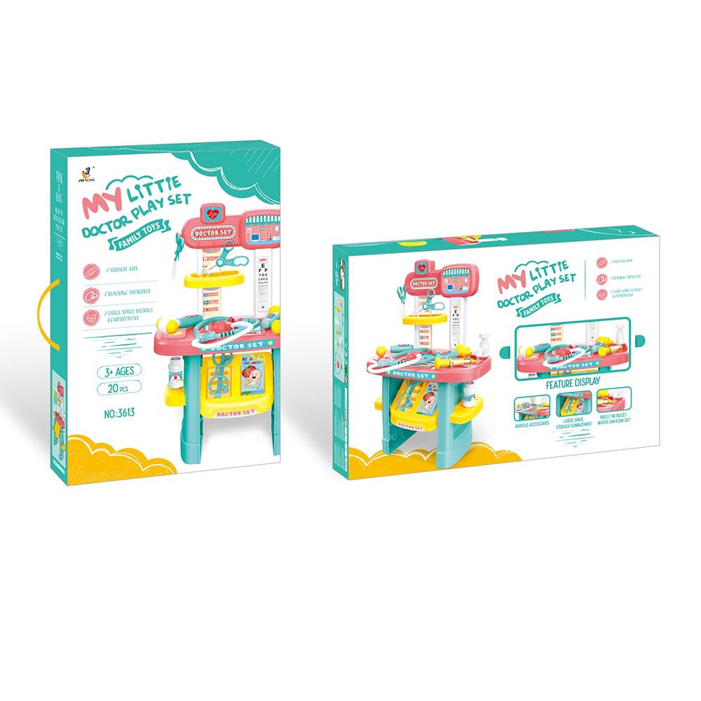 Set de joaca doctor cu masuta si accesorii Ocie - poza 2
