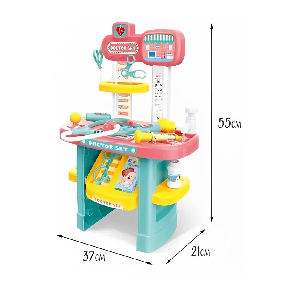 Set de joaca doctor cu masuta si accesorii Ocie - poza 3