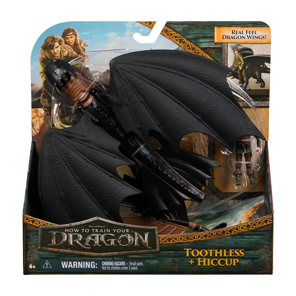Set de joaca dragon cu Mini Figurina Viking How to Train Your Dragon diverse modele - poza 2