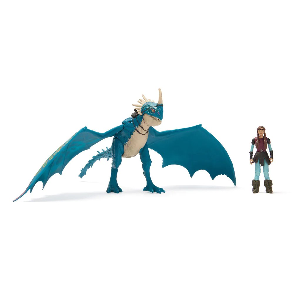 Set de joaca dragon cu Mini Figurina Viking How to Train Your Dragon diverse modele - poza 3